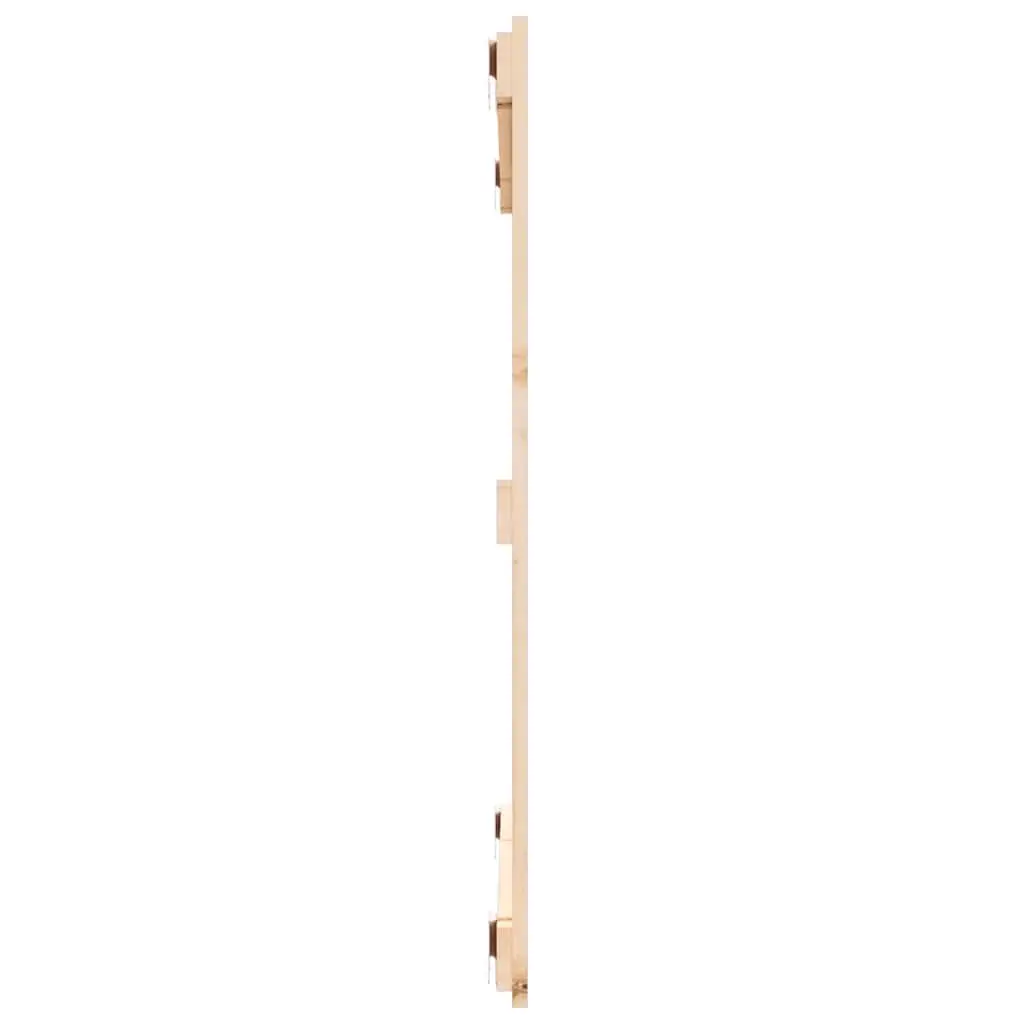 Wall Headboard 95.5cm Solid Pine Wood Bed Head Brown Bedroom Furniture