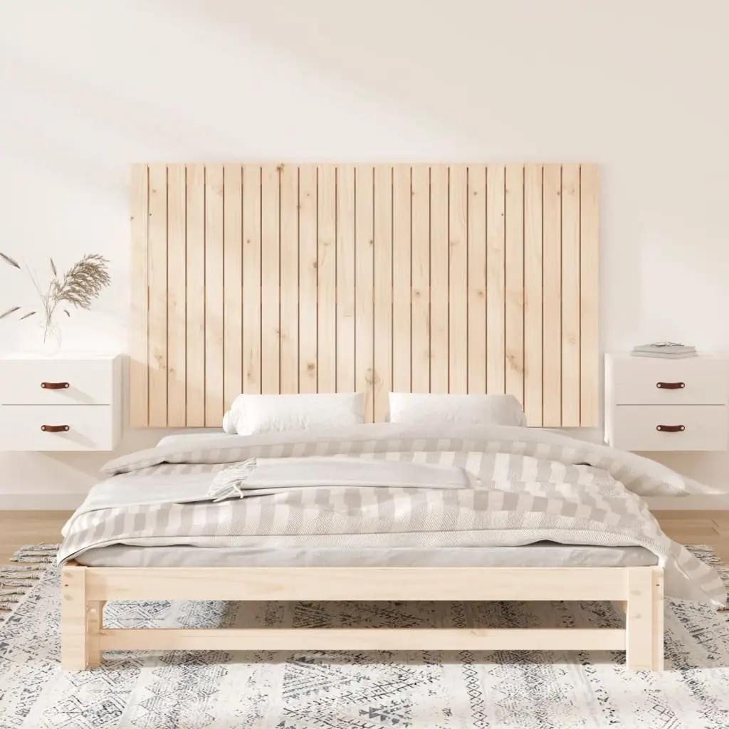 Wall Mounted Headboard Solid Pine Wood 159.5cm Bedroom Bed Header Back Support