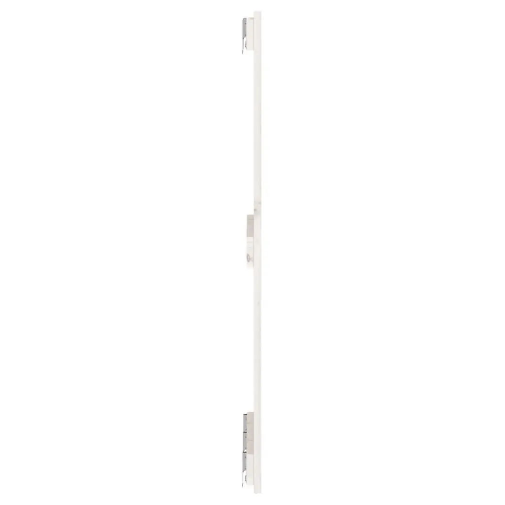 Wall Headboard White Solid Wood Pine 140cm Bedroom Bed Backrest Support