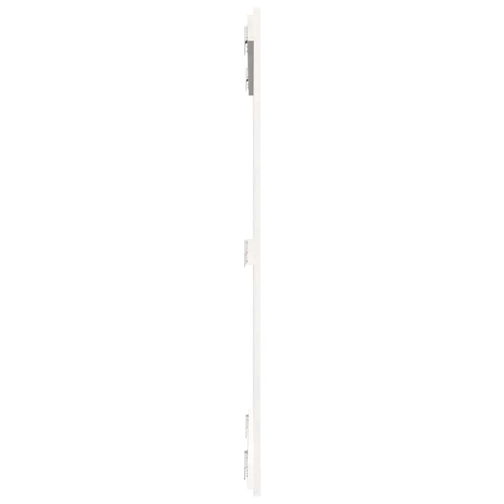 Solid Pine Wood Wall Mounted Headboard 95.5cm White Bedroom Bed Support