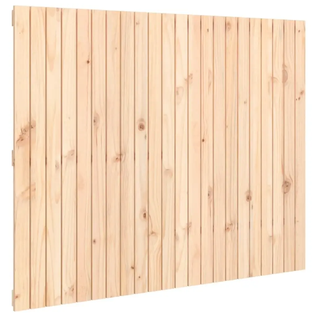 Wall Headboard Solid Pine Wood 140 cm Bedroom Bed Header Back Support