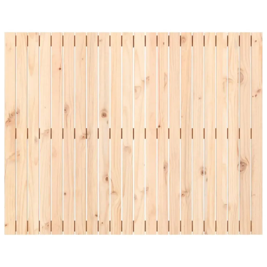 Wall Headboard Solid Pine Wood 140 cm Bedroom Bed Header Back Support