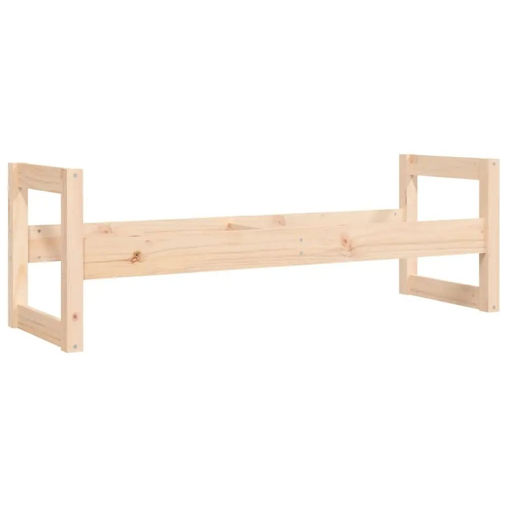 Tire Rack Storage Shelf Solid Wood Organiser 120x40x40cm