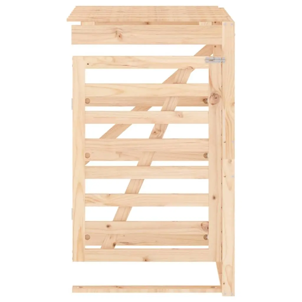 Wheelie Bin Storage Extension Solid Pine Wood Outdoor Garden Waste Container