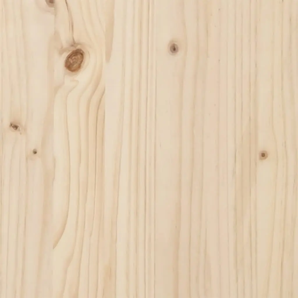 3 Piece Modular Sectional Sofa Outdoor Garden Lounge Set Solid Pine Wood