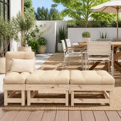 Your Ideal Garden Footstools with Cushions for Outdoor Comfort