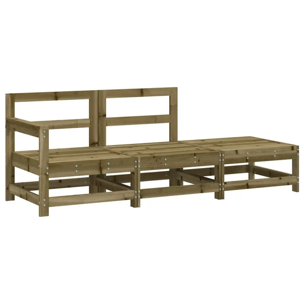 3 Piece Outdoor Lounge Set