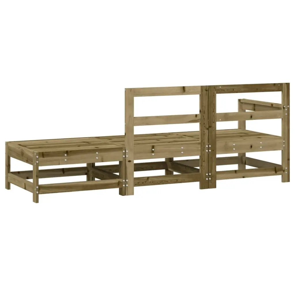 3 Piece Outdoor Lounge Set
