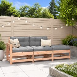 Friendly Wooden Lounge Set with Cushions for You