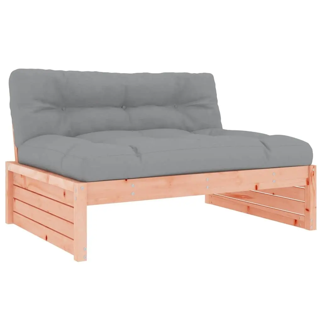 Middle Sofa 120x80 cm Solid Wood Outdoor Sectional Seating Garden Patio