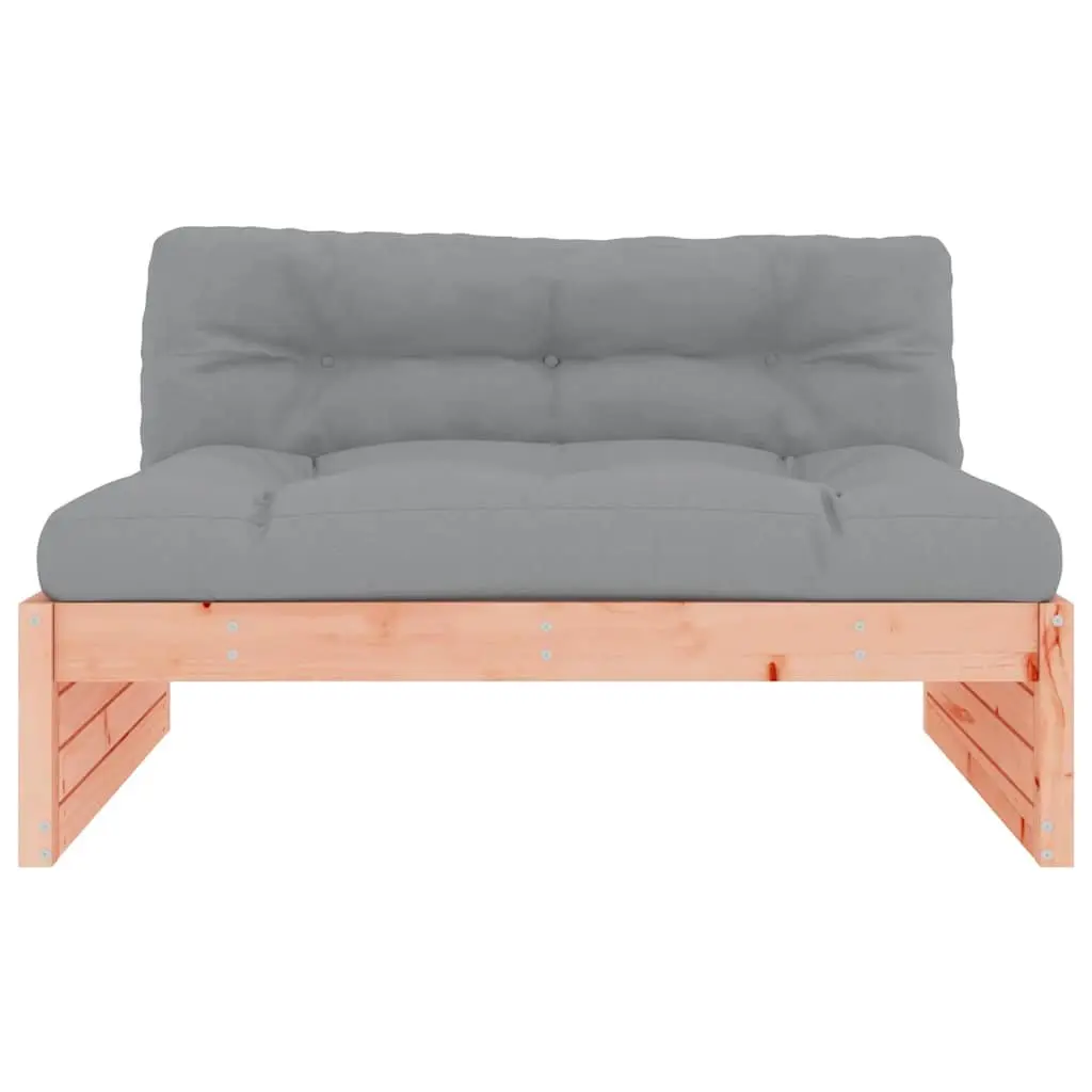 Middle Sofa 120x80 cm Solid Wood Outdoor Sectional Seating Garden Patio
