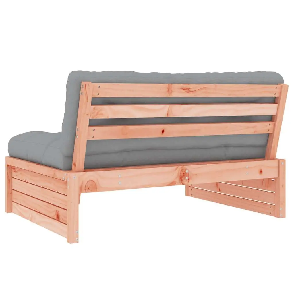 Middle Sofa 120x80 cm Solid Wood Outdoor Sectional Seating Garden Patio