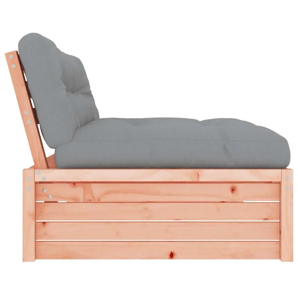 Middle Sofa 120x80 cm Solid Wood Outdoor Sectional Seating Garden Patio