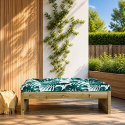 Your Ideal Outdoor Footstool with Soft Cushion