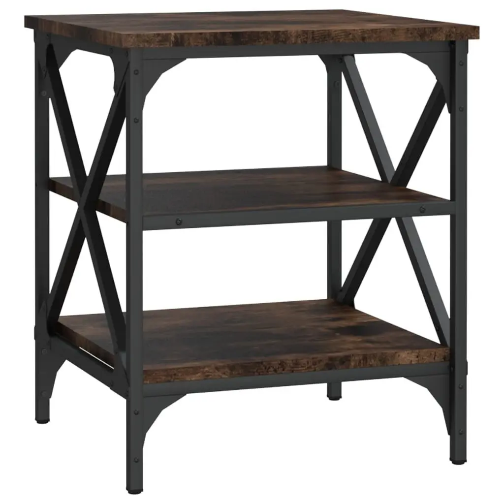 Brown Side Tables with Storage Solutions