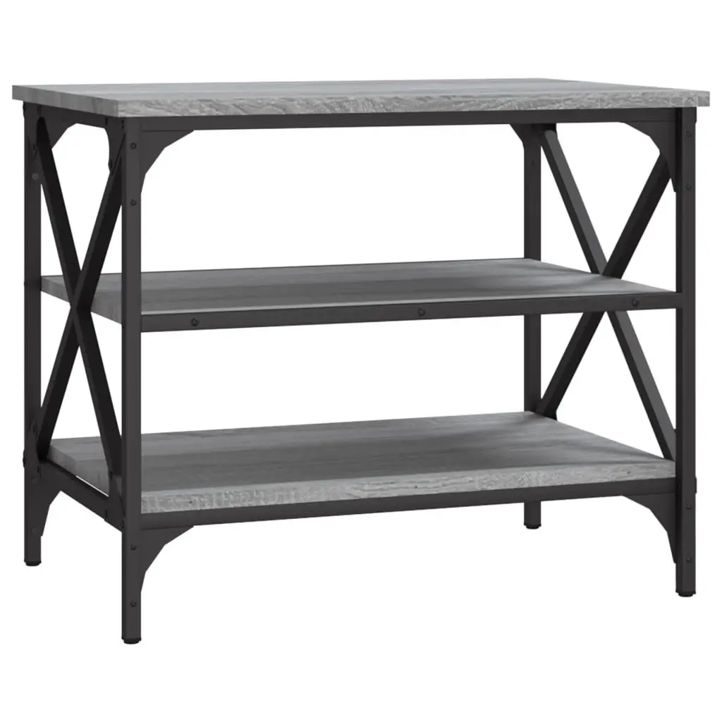 TV Cabinet Grey Sonoma 60x40x50cm Engineered Wood Media Storage End Table