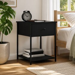 Your New Favorite Black Nightstand Awaits