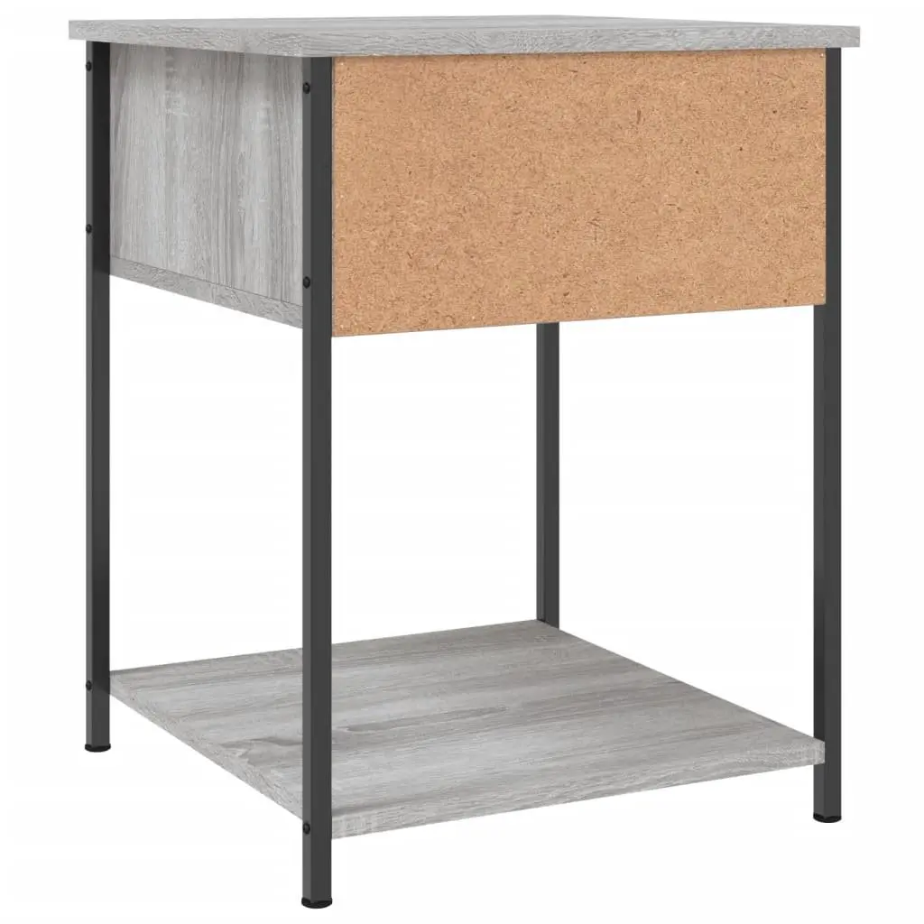 Grey Sonoma Bedside Table