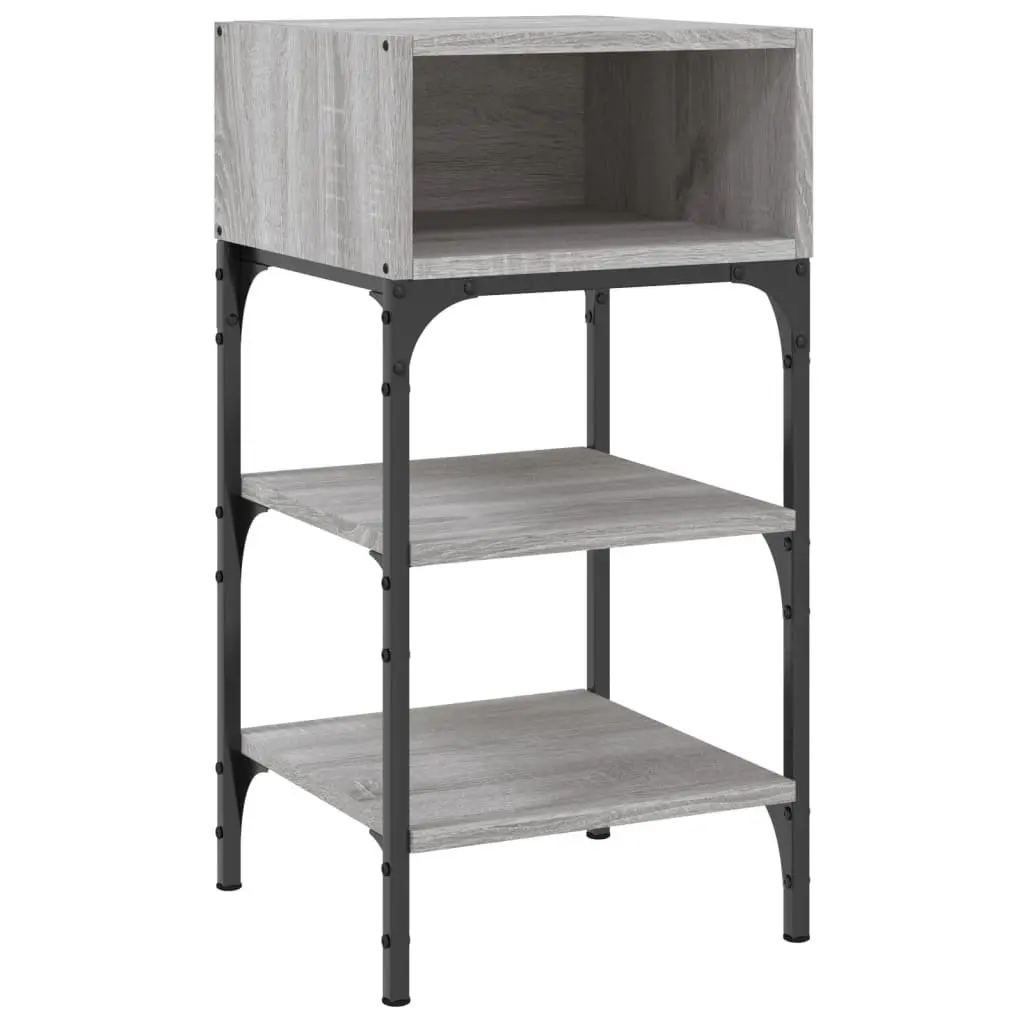 Bedside Tables Grey Sonoma Engineered Wood 35x34.5x70 cm 2 pcs