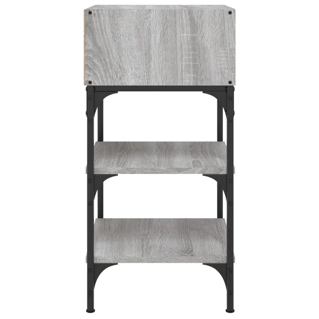 Bedside Tables Grey Sonoma Engineered Wood 35x34.5x70 cm 2 pcs