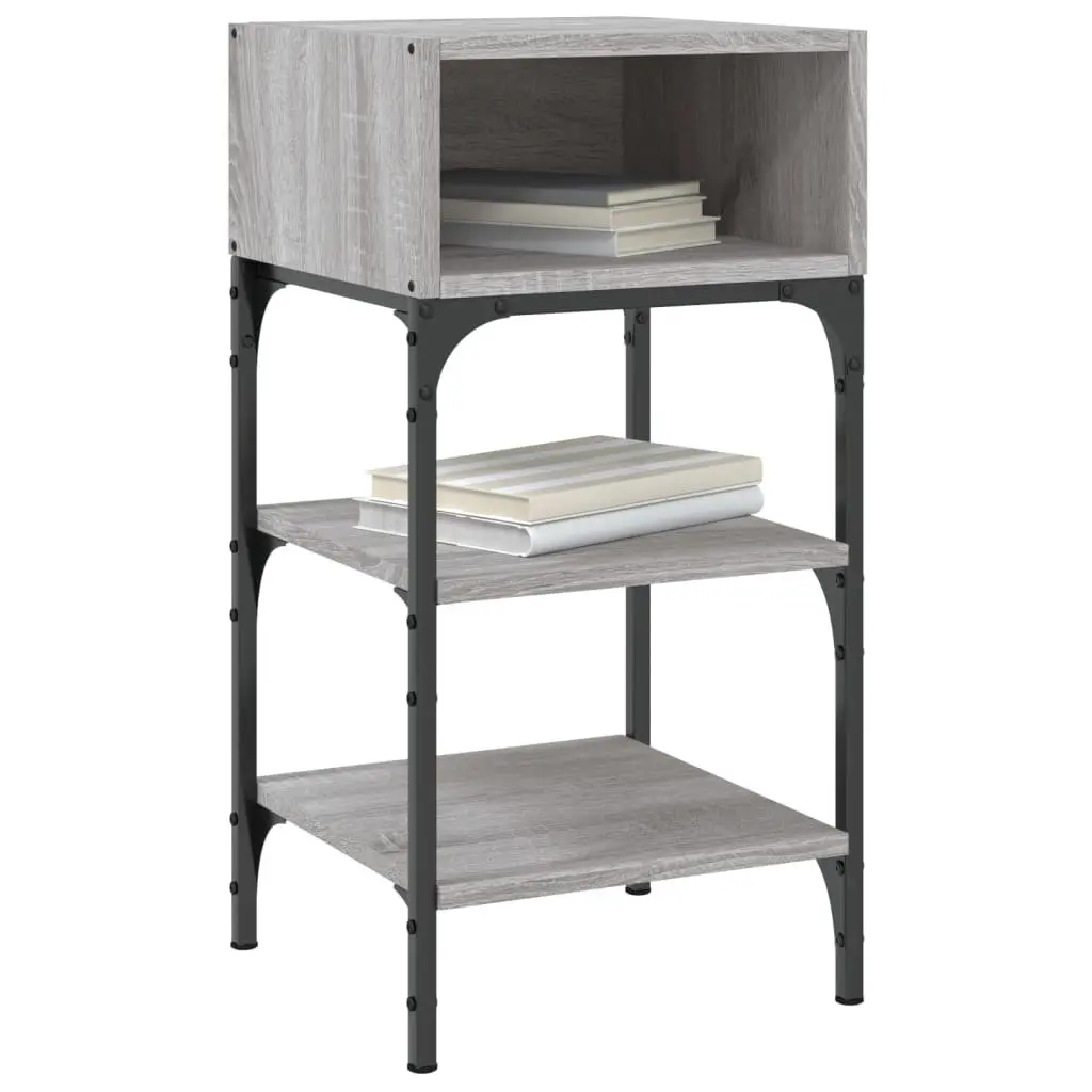 Bedside Tables Grey Sonoma Engineered Wood 35x34.5x70 cm 2 pcs