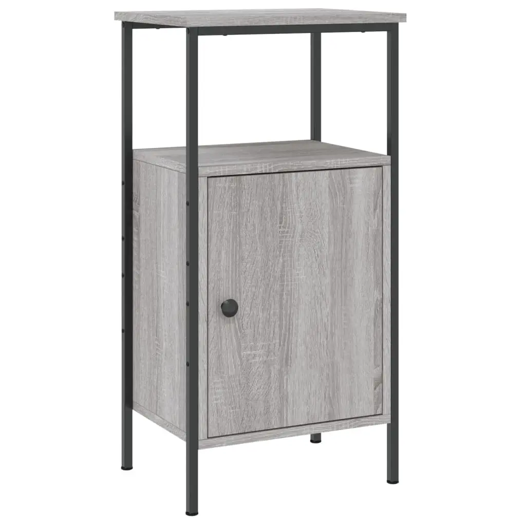 Bedside Cabinets Industrial Style Grey Sonoma 2 pcs 41 x 31 x 80 cm