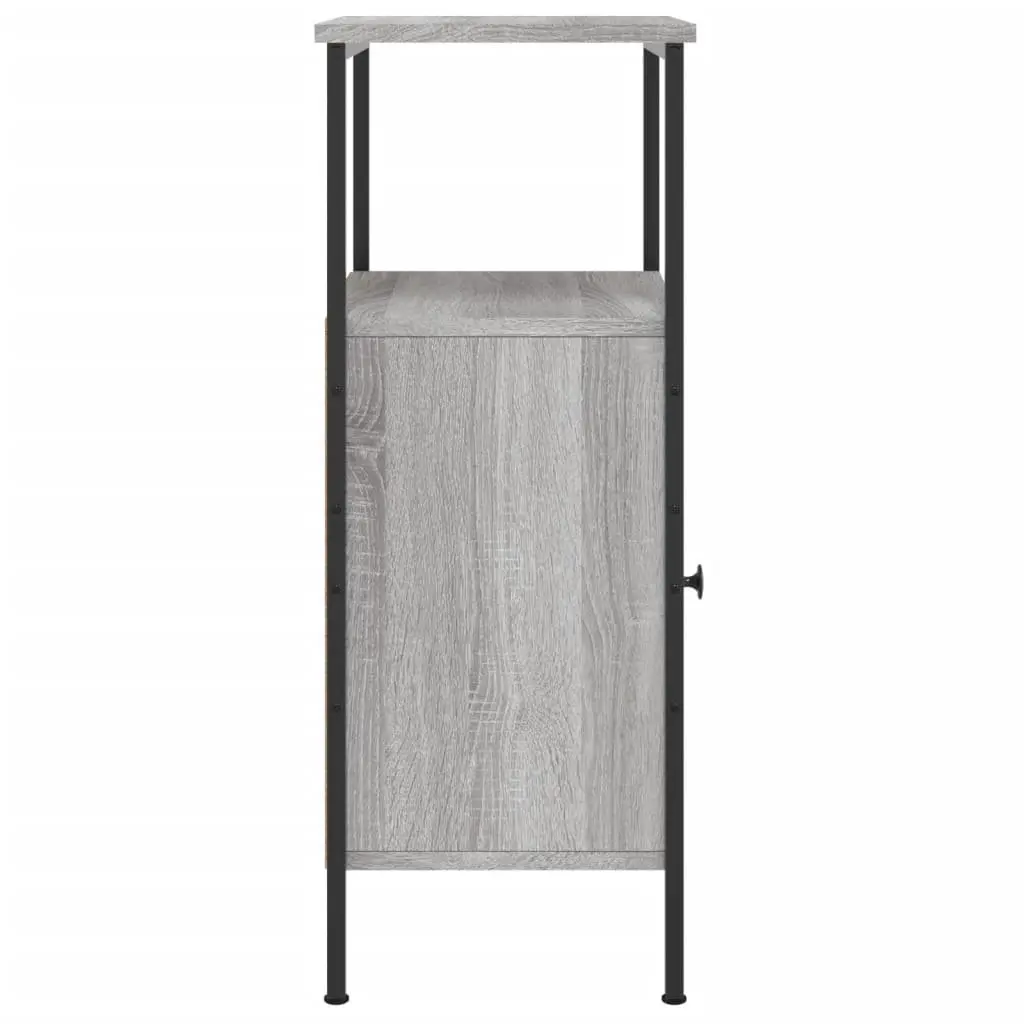 Bedside Cabinets Industrial Style Grey Sonoma 2 pcs 41 x 31 x 80 cm