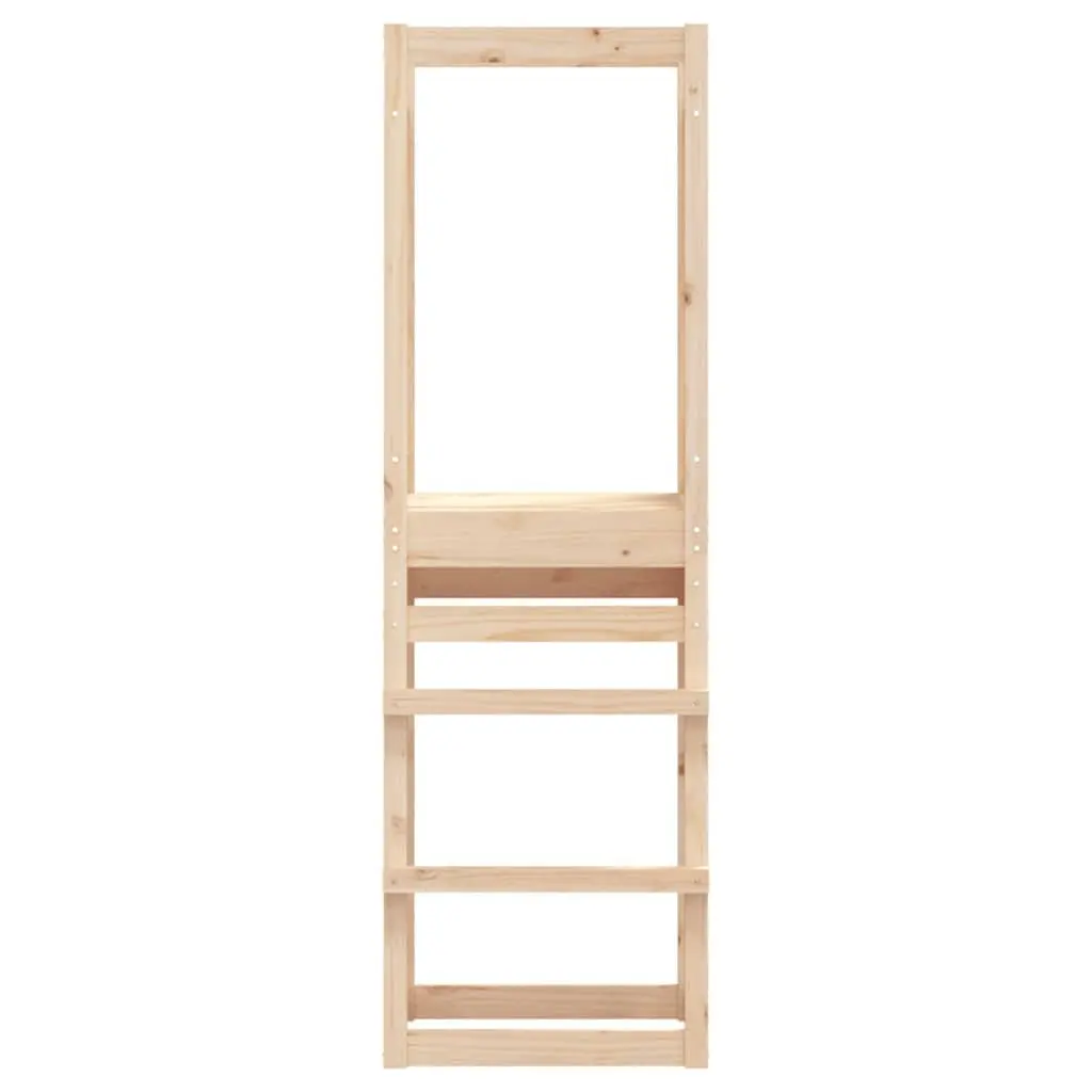 Solid Wood Pine Play Tower Outdoor Playground Climbing Frame Garden Playhouse