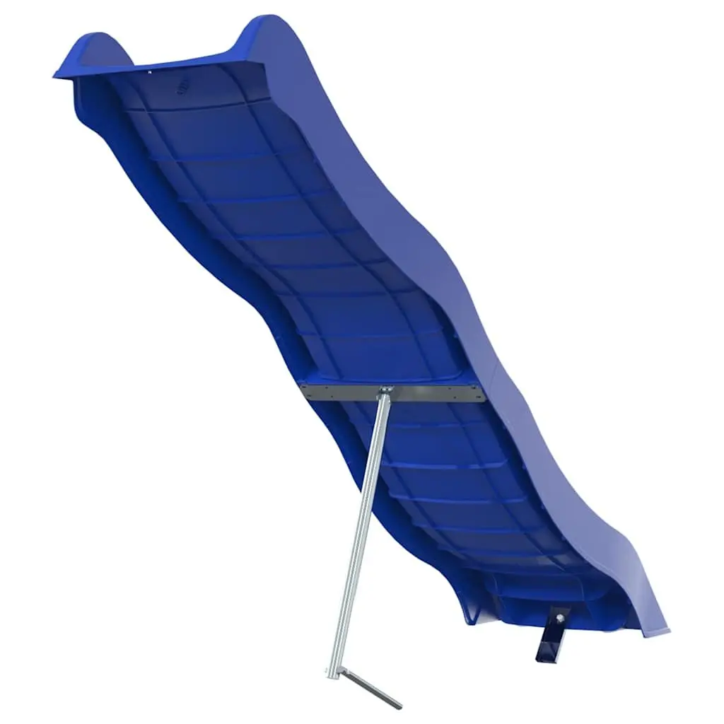 Play Slide Blue Polypropylene 210x40 cm Outdoor Garden