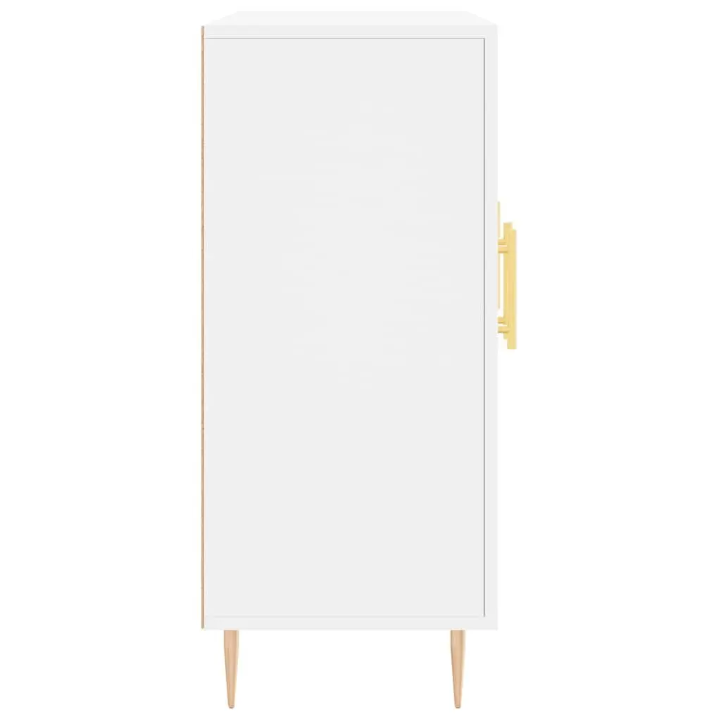 Sideboard Modern White Engineered Wood 90x34x80 cm
