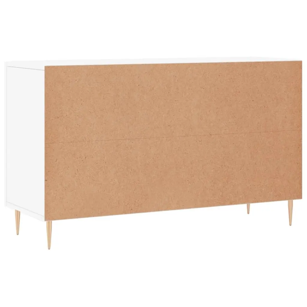 Sideboard Modern White Engineered Wood 100x36x60cm