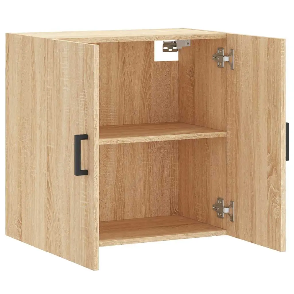 Brown Floating Wall Cabinet Storage 60x31x60cm