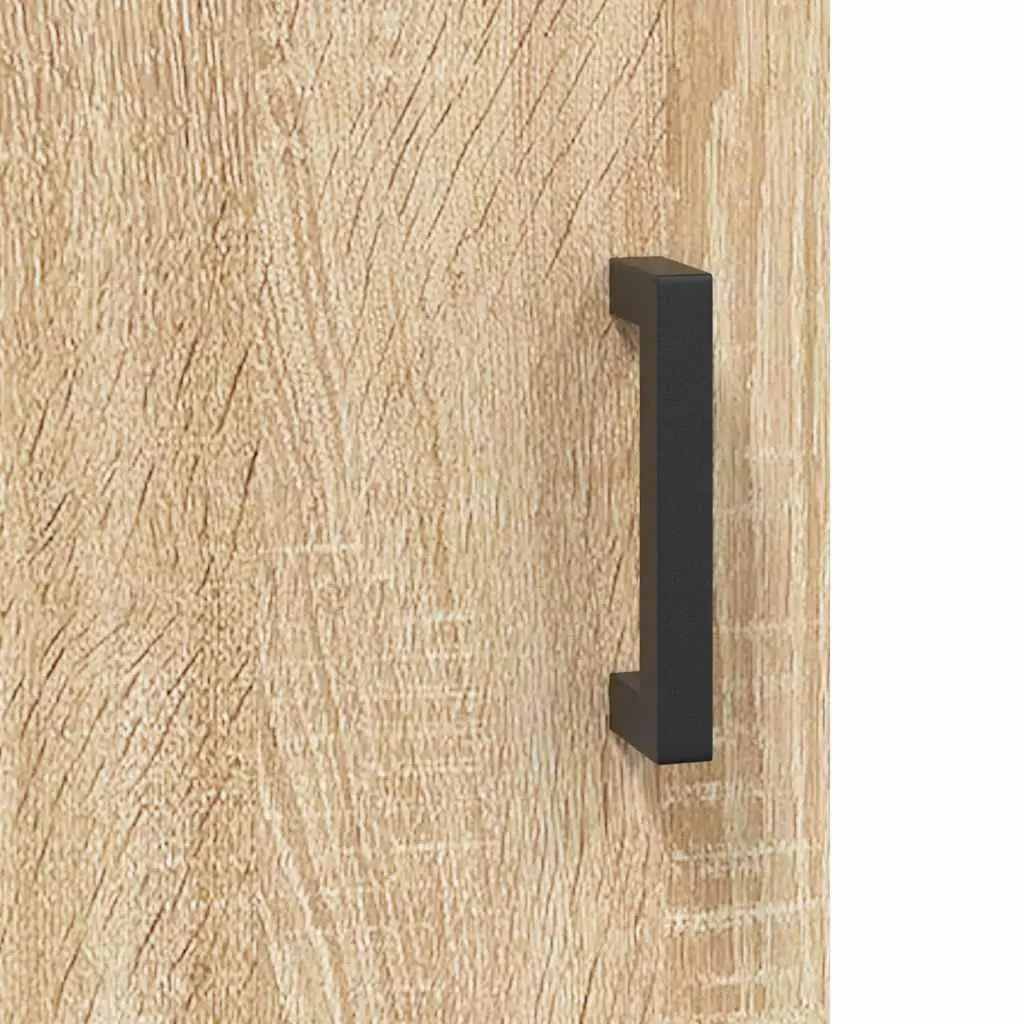 Brown Floating Wall Cabinet Storage 60x31x60cm
