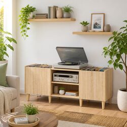 Your Friendly Sonoma Oak Record Cabinet Solution
