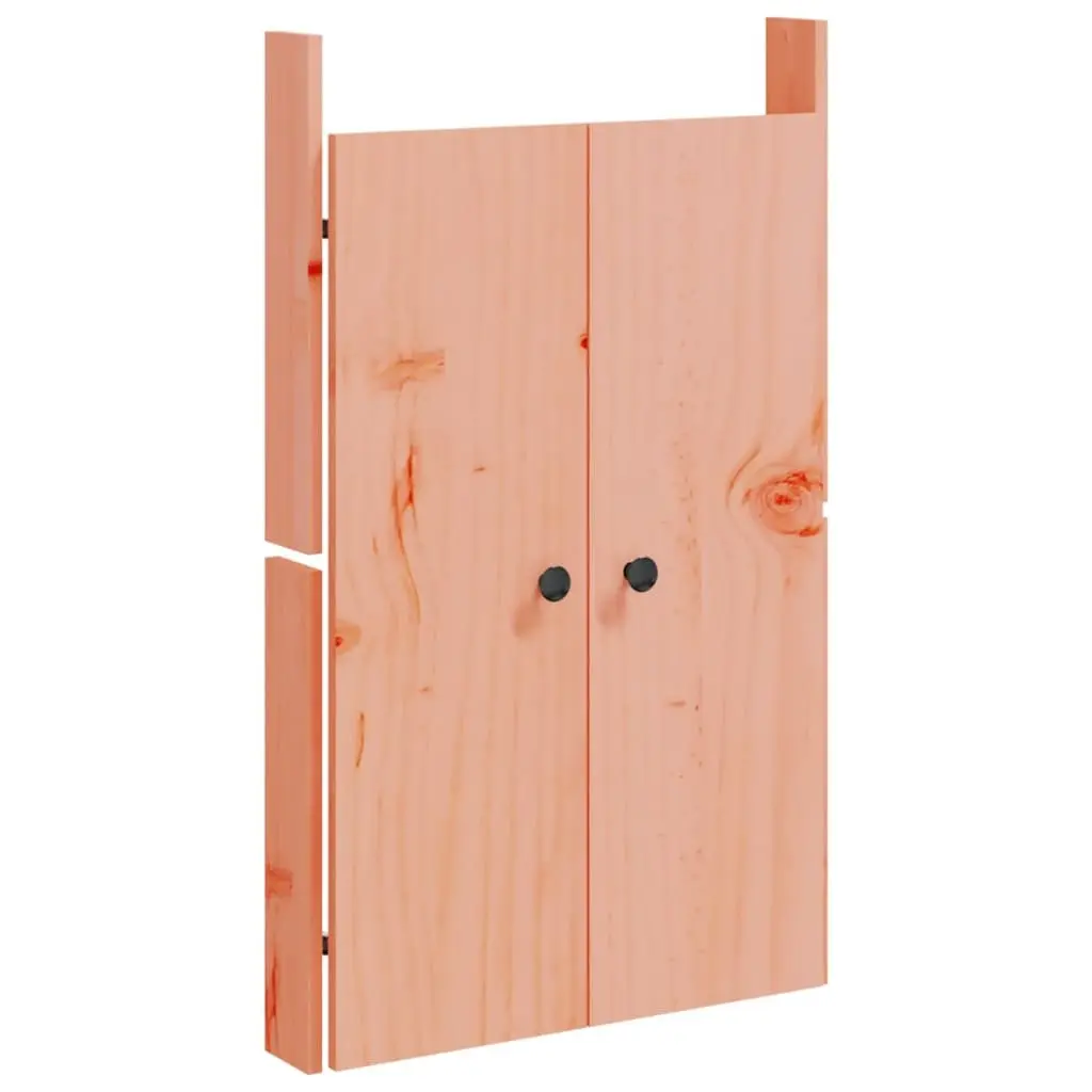Outdoor Kitchen Cabinet Doors 50x9x82cm Solid Wood Douglas 2pcs Brown
