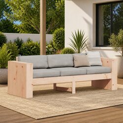 Your Perfect Outdoor Companion: 3-Seater Garden Sofa