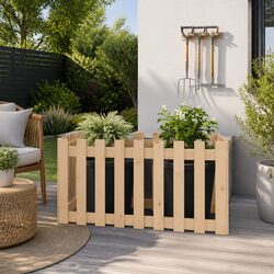 Your Perfect Wooden Planter Box for Flowers 100x50x50cm