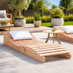 Enjoy Your Outdoor Moments with Our Lounger 205x60x31.5cm
