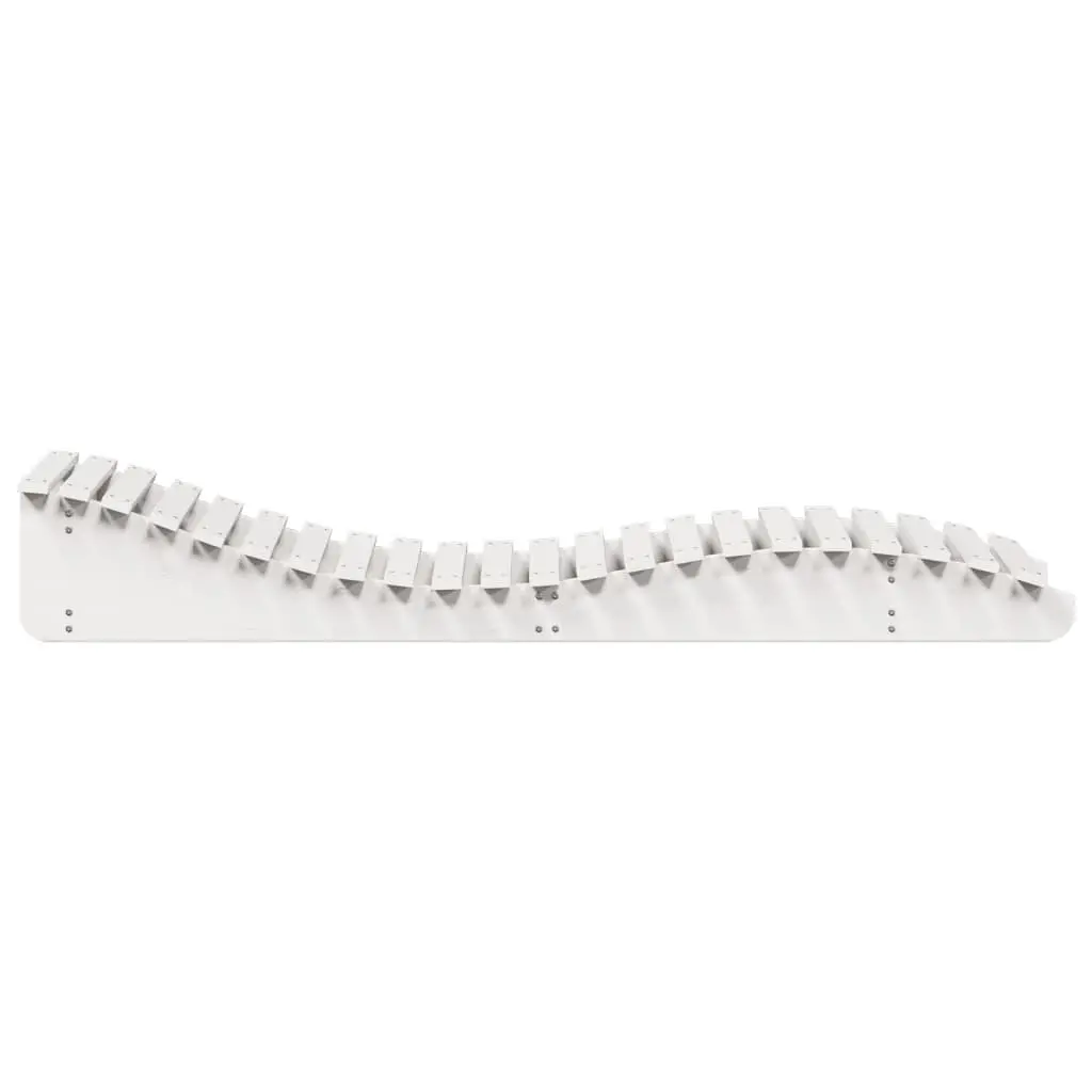 White Outdoor Sun Lounger