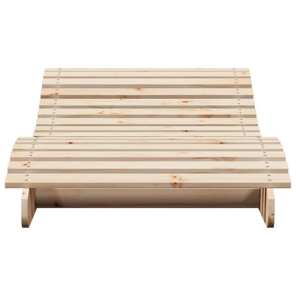 Wooden Sun Lounger for Relaxation