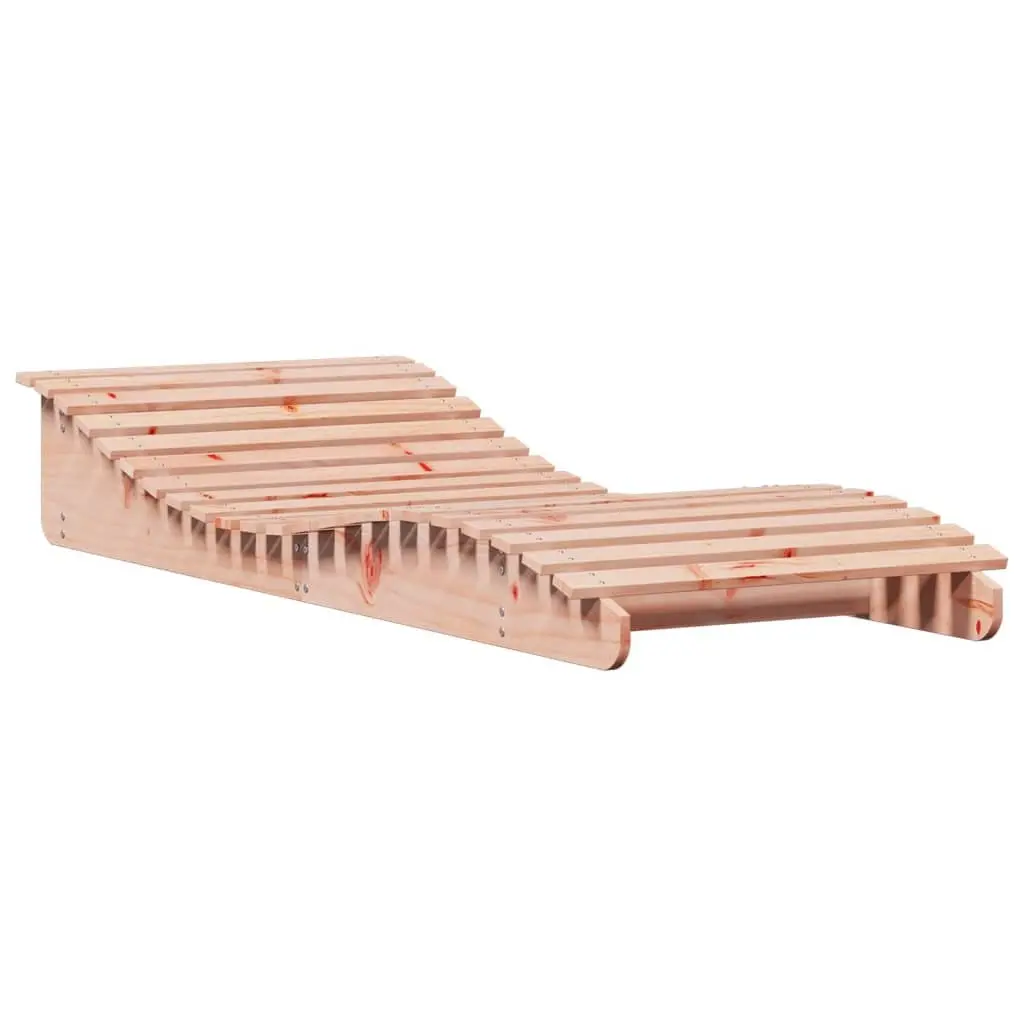 Sun Lounger Wooden Outdoor Lounge Chair Garden Patio Poolside Recliner Relaxing