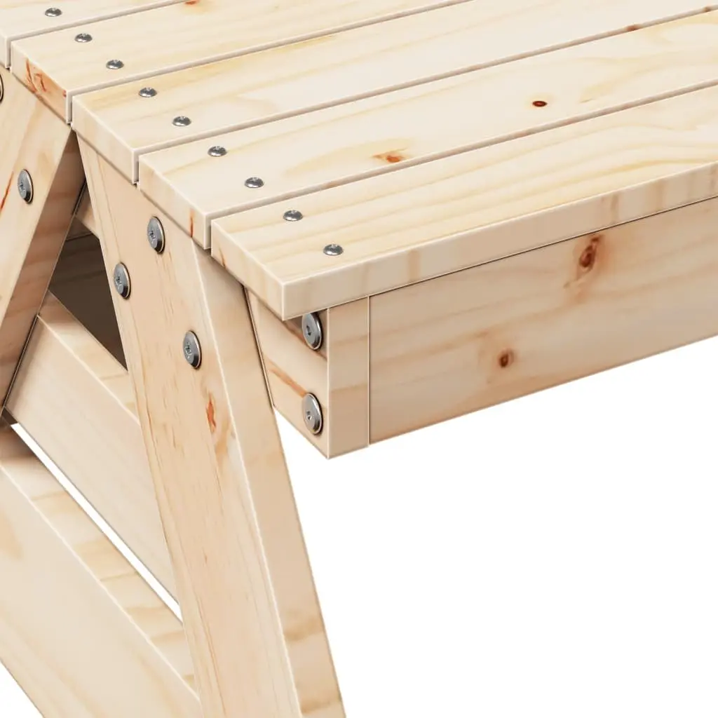 Kids Wooden Picnic Table