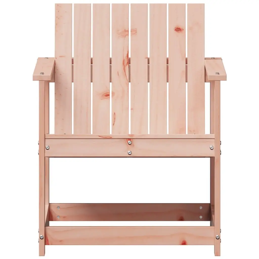 Outdoor Garden Chair Solid Wood Armchair Brown 62x56x77cm