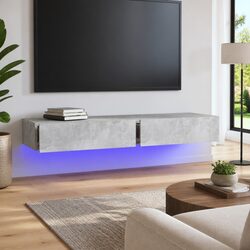 Your New TV Cabinet with RGB LED Lights Awaits