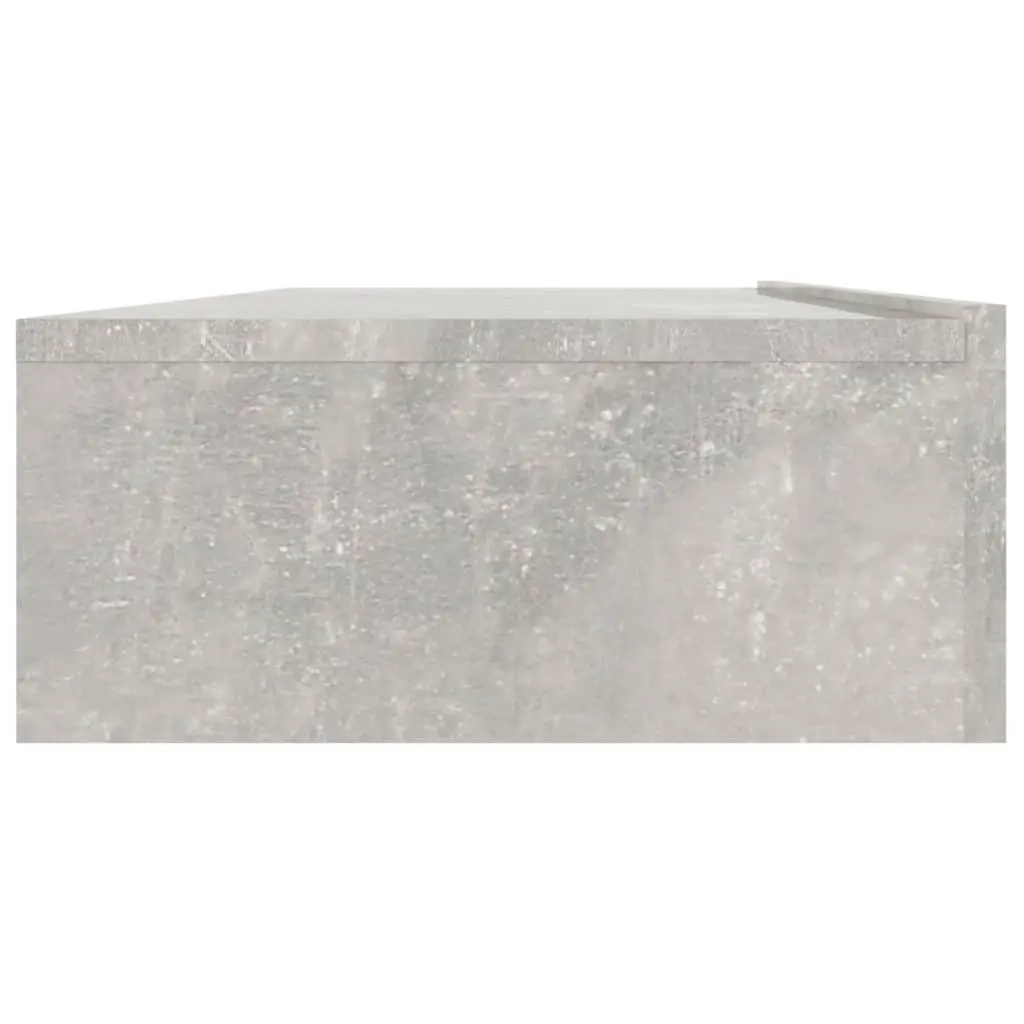 TV Cabinet RGB LED Lights Grey 120x35x15.5cm