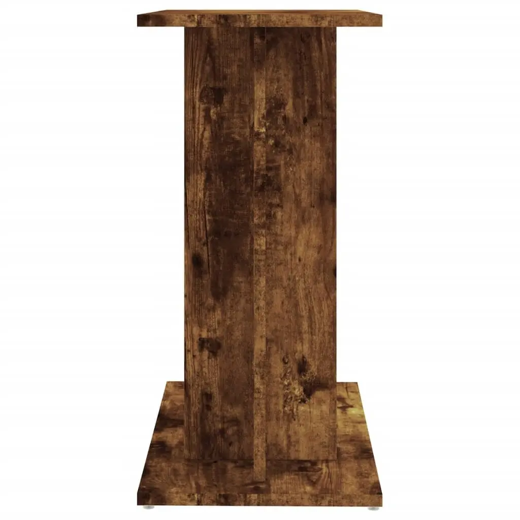Aquarium Stand 3-Tier Brown Engineered Wood Storage Display 60W x 30D x 60H cm