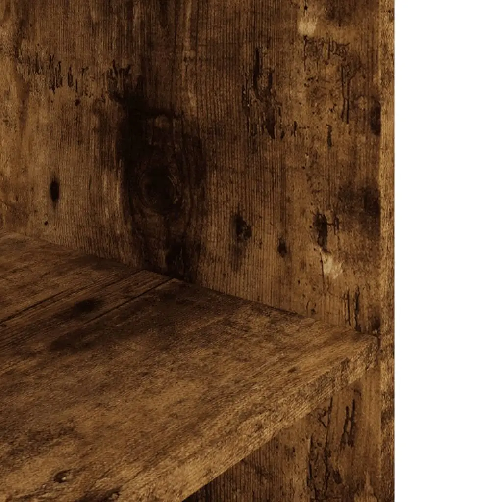 Aquarium Stand 3-Tier Brown Engineered Wood Storage Display 60W x 30D x 60H cm
