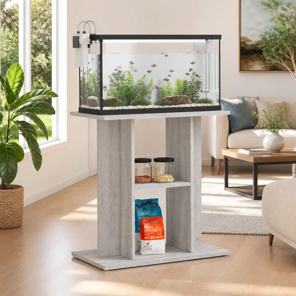 3-Tier Aquarium Stand for Home Use