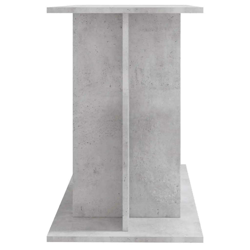 Aquarium Stand Fish Tank Cabinet Storage Grey 100x40x60 cm Engineered Wood