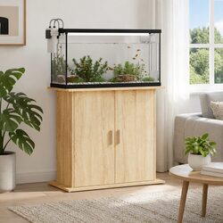 Friendly Brown Aquarium Stand with Storage for You